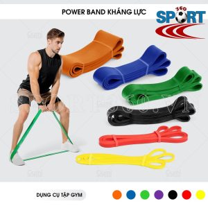 Dây đàn hồi tập gym thể lực power band