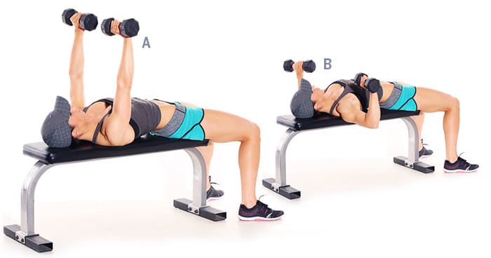 Bài tập Dumbbell Bench Press